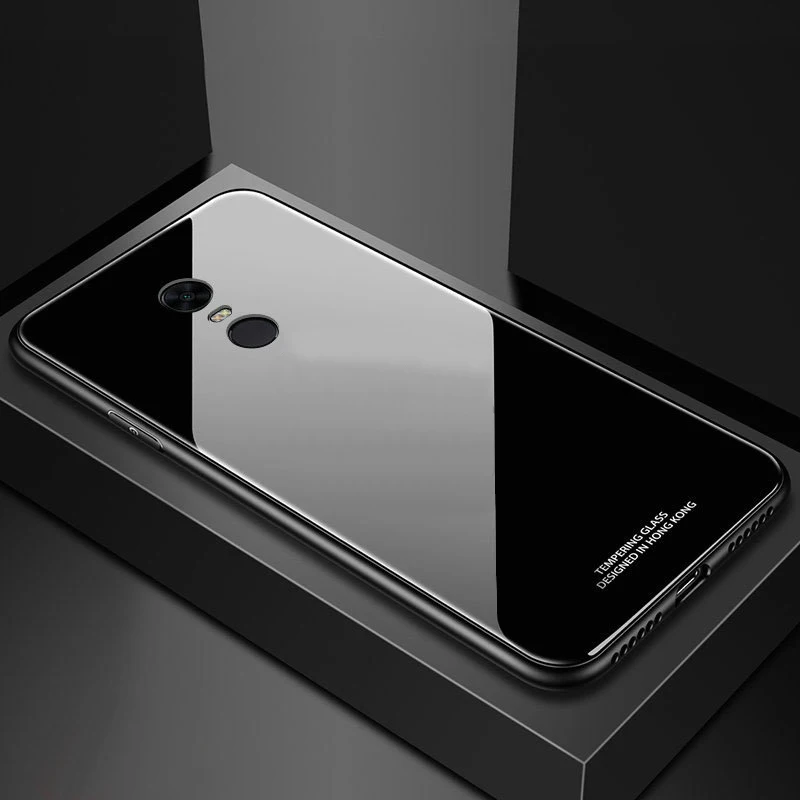 YUETUO ТПУ закаленное стекло для задней крышки телефона чехол xiaomi redmi 5 plus ksiomi xiomi redmi5