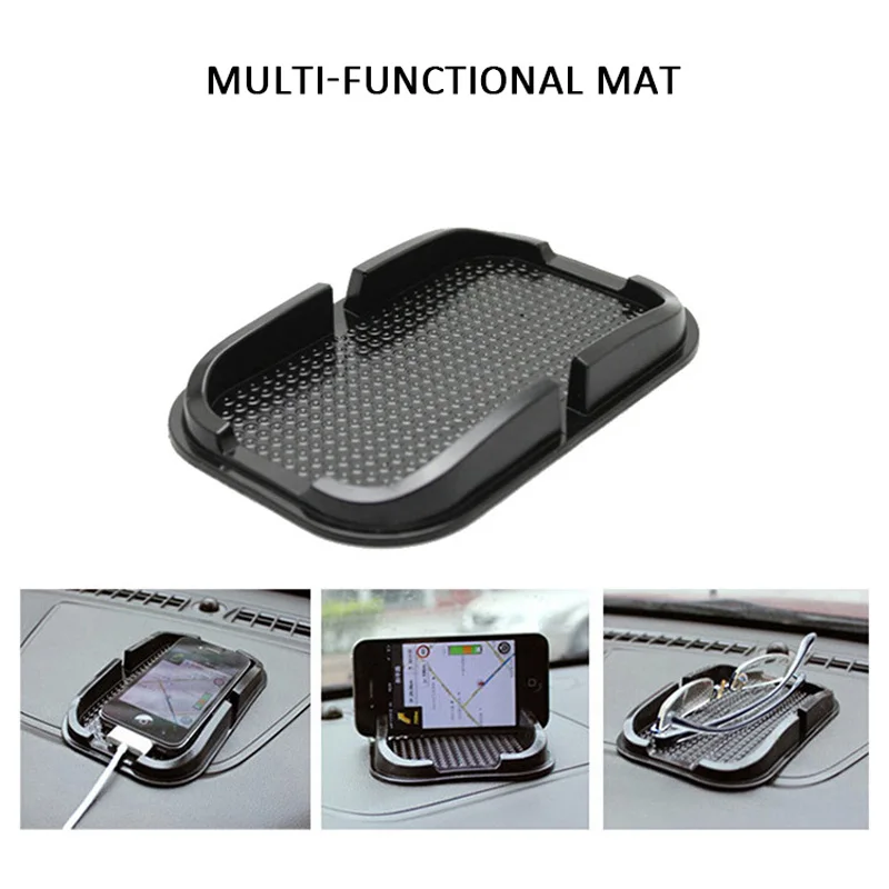 Многофункциональный автомобильный силиконовый Противоскользящий коврик для