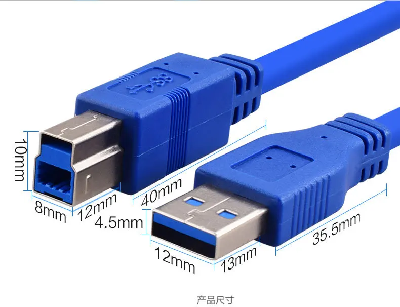 USB3.0 линия печати USB A/B принтер линии передачи данных USB2.0 кабель usbcable миниusb|Кабели
