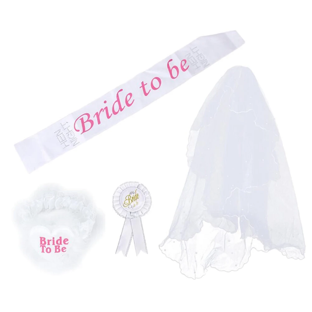 Горячая Распродажа 1 кружевной комплект белая розетка Мантилья значок пояс