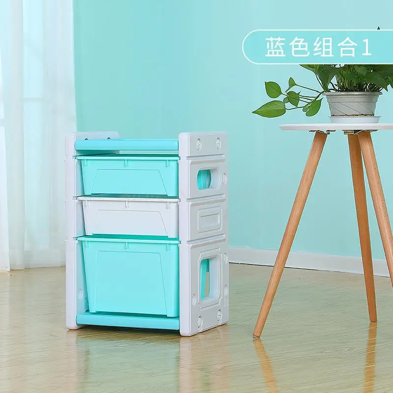Детская книжная полка, стеллаж для хранения игрушек, органайзер, шкаф для хранения, шкафчик для детского сада, большая емкость - Цвет: VIP 2