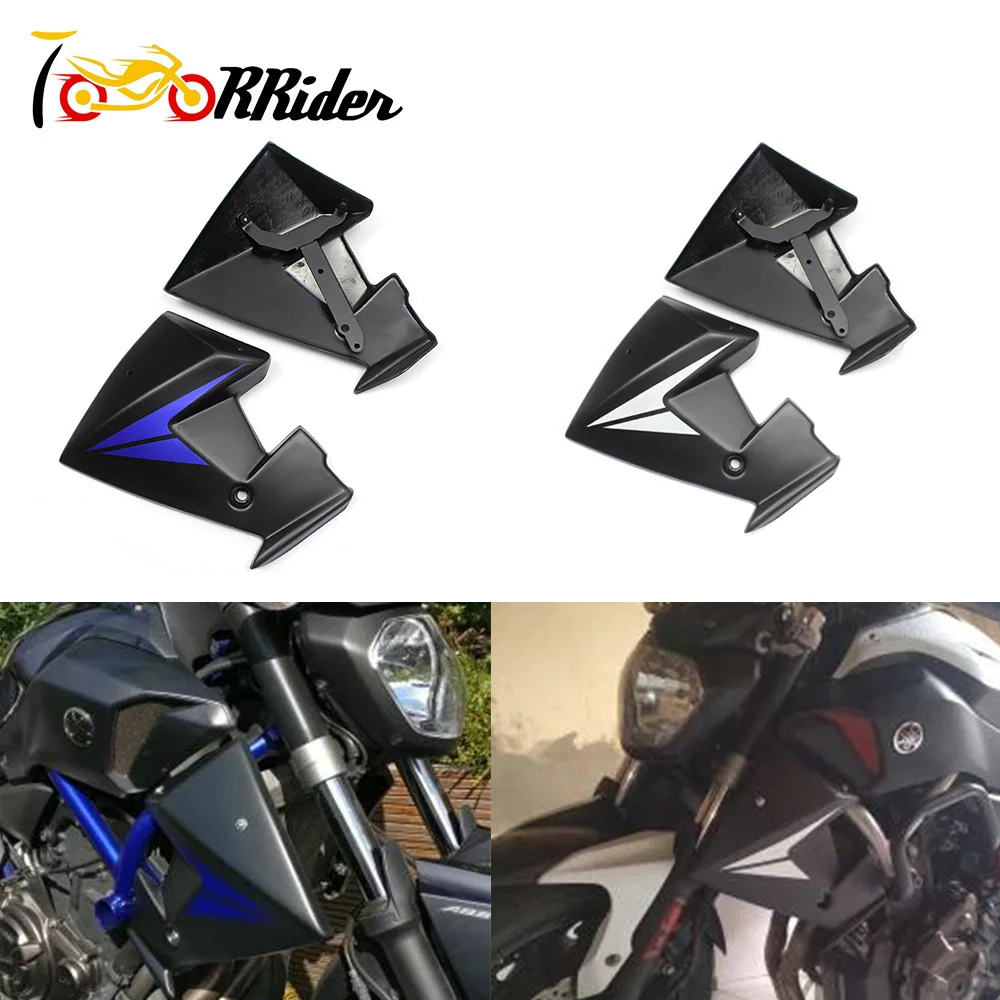 Защитная крышка для боковых панелей радиатора ABS Yamaha FZ MT 07 FZ7 MT07 2014 2018 2015|Полные