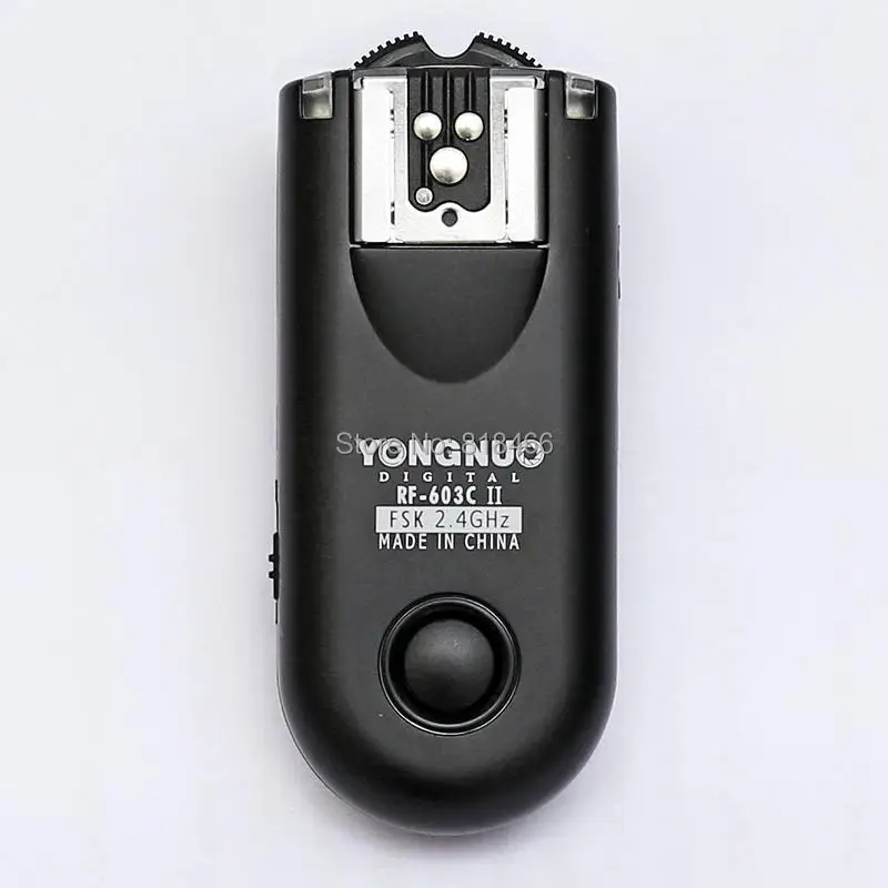 Yongnuo RF-603II N1, RF603 ii RF 603 триггер 2 трансивера для Nikon D3/D3X/D200/D300/D700/D300S/D800/D800E