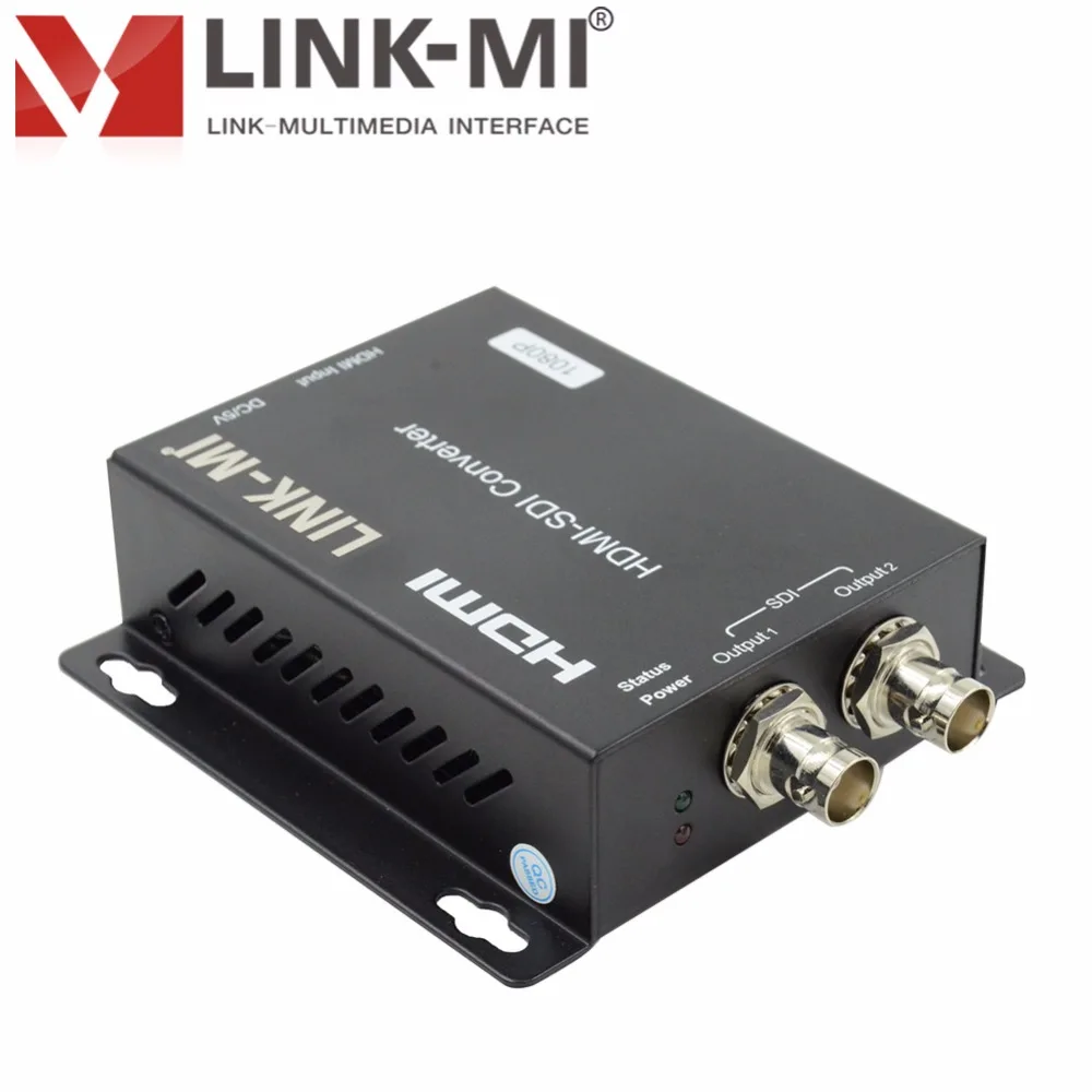 LINK MI LM HSD1 SDI сплиттер 1x2 HDMI to оптический аудио конвертер с поддержкой нескольких
