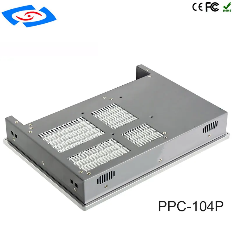 Low Cost 10.4&quot Touch Screen Embedded Industrial Tablet PC With Dustproof Waterproof IP65 Fanless Design For POS System Panel |
