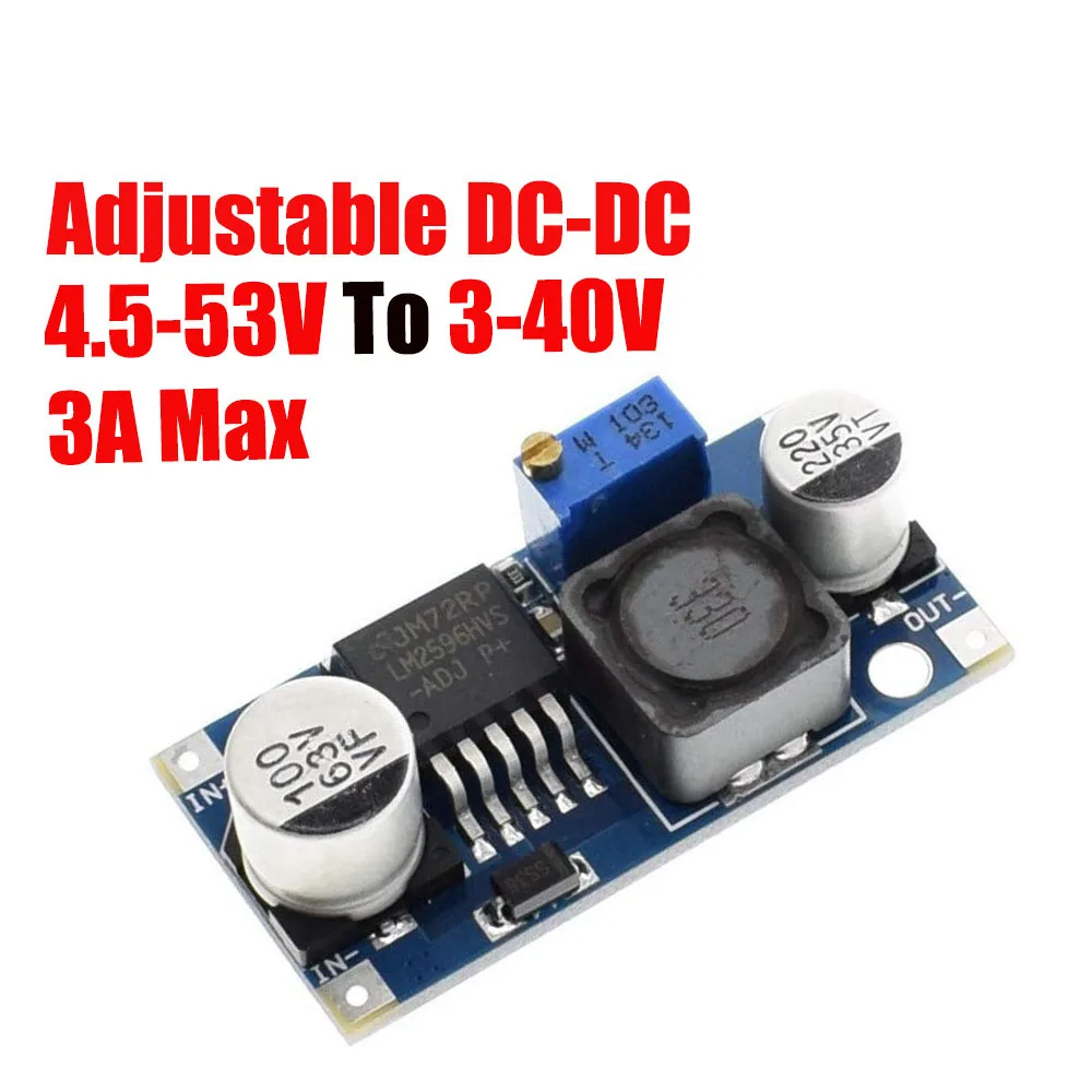 LM2596HVS LM2596 HV LM2596HV DC-DC Регулируемый понижающий преобразователь модуль питания от 4 5