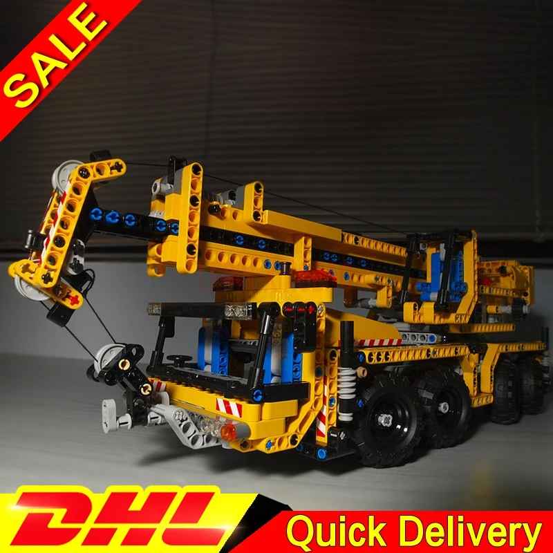 LP 20040 Technic механические наборы движущийся кран Набор Обучающие строительные