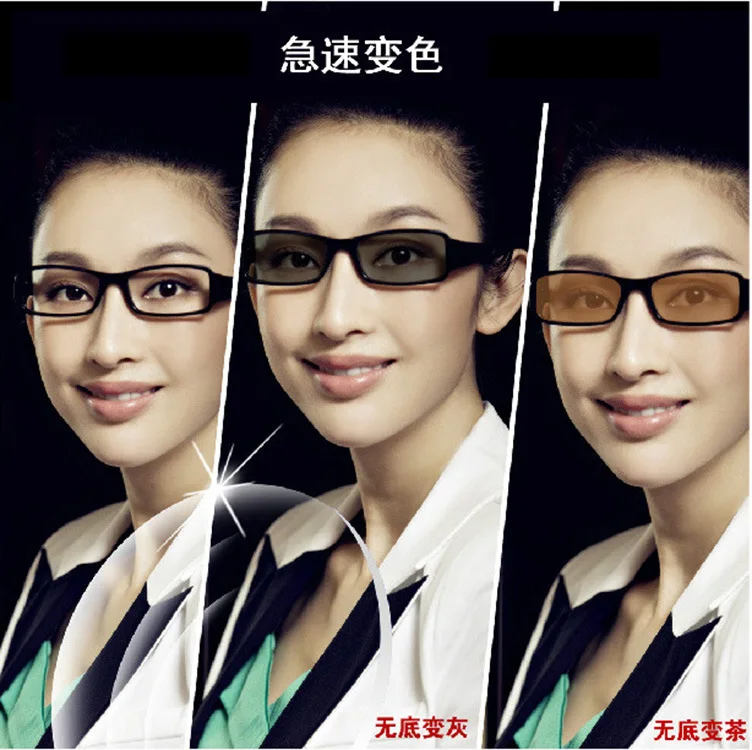 Viodream 1.61 Multifocal Free Form Progressive Photochromic Lenses Gray Brown Sunglasses Lens For Prescription Glasses | Аксессуары для