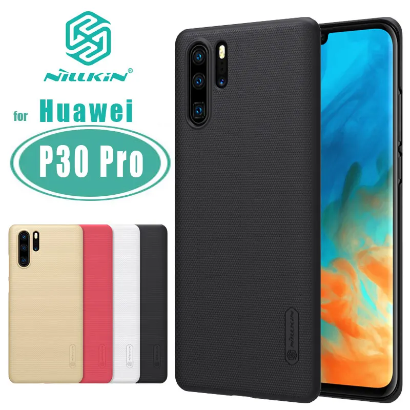 Чехол Nillkin для Huawei P30 Pro глобальная задняя крышка суперматовый защитный чехол