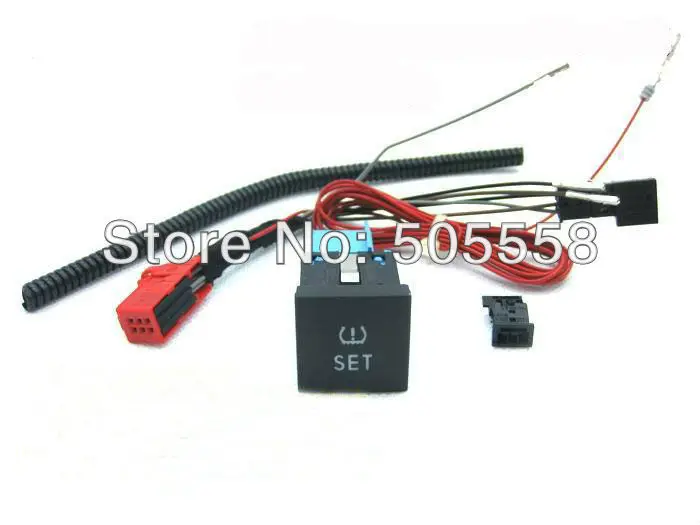 Free Shipping OEM Tire Pressure Monitoring / Warning Switch Button With Wire #56D 927 121 For VW Golf MK6 JETTA MK5 |