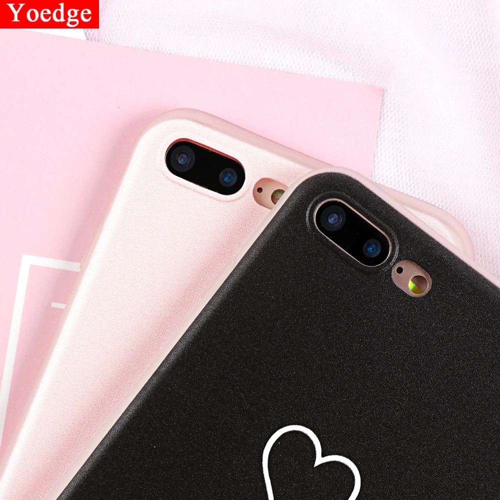 В форме сердца Матовый ТПУ чехол для Xiaomi mi 9 SE 8 A1 A2 Lite Pocophone F1 CC9 CC9e для Red mi 5 Plus 6A S2 7 7A Note 3 4X5 6 7 Pro крышка