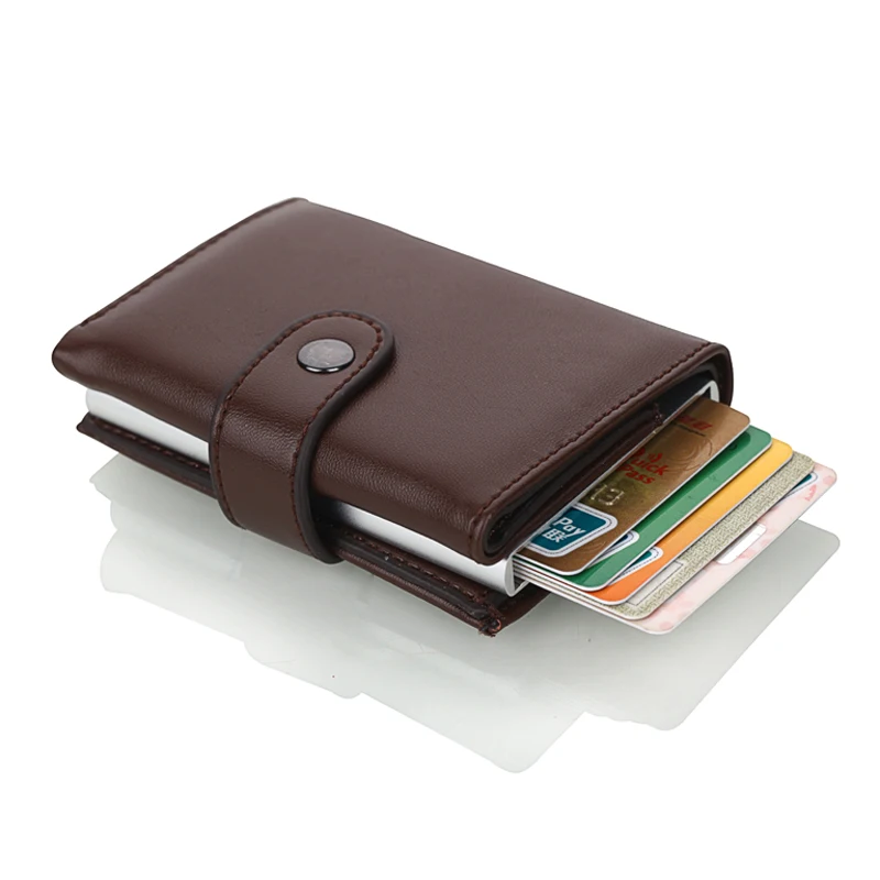 Weduoduo 2019 Высокое качество PU кожаный держатель для кредитных карт RFID Карт новый