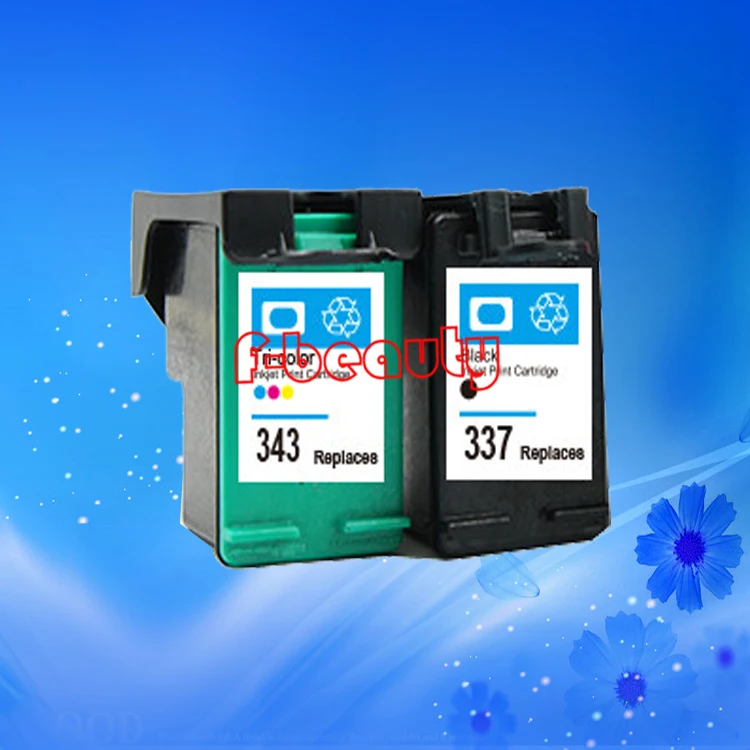 Высококачественный чернильный картридж 343 337 совместимый с HP 5940 6940 6980 D4160 6310 6315 2575