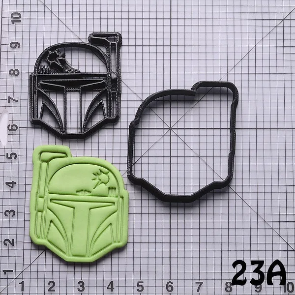 Серия "Звездные войны" резак для печенья набор на заказ 3D Печатный торт украшения кухонная принадлежность для резки Звездные войны печенья резак - Цвет: N6055 6 inch