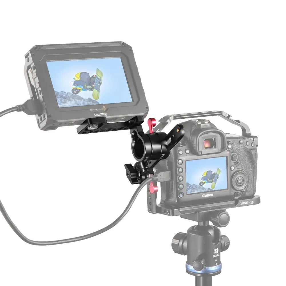 SmallRig DSLR камера Rig регулируемое крепление EVF с ARRI розеткой Quick Release для монитора и видоискателя поддержка 1938