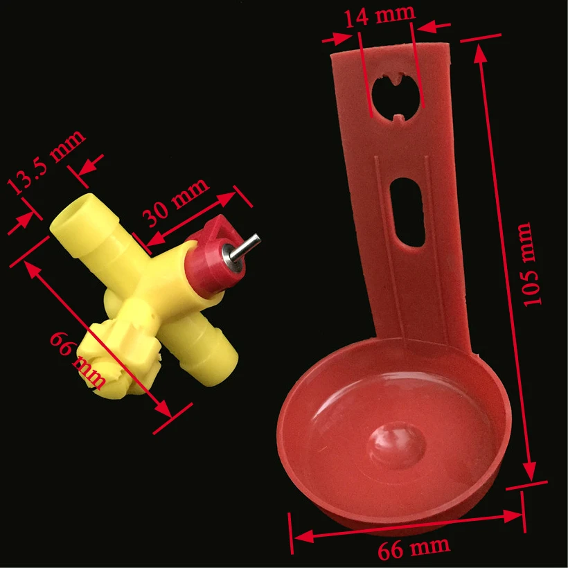 60 продуктов питьевой костюм цыпленка чаши для воды автоматические чашки курица