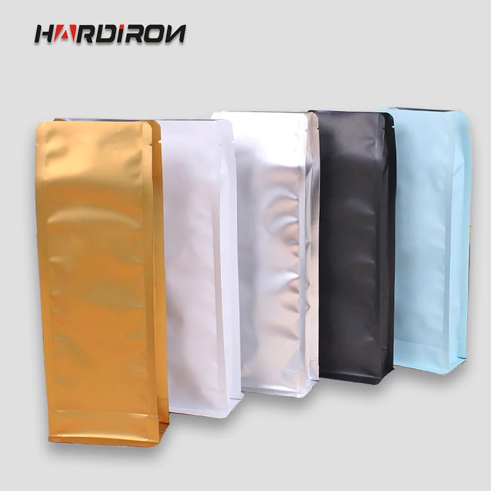 Цветная полуфунтовая алюминиевая фольга HARDIRON с дышащим клапаном стоячий мешок