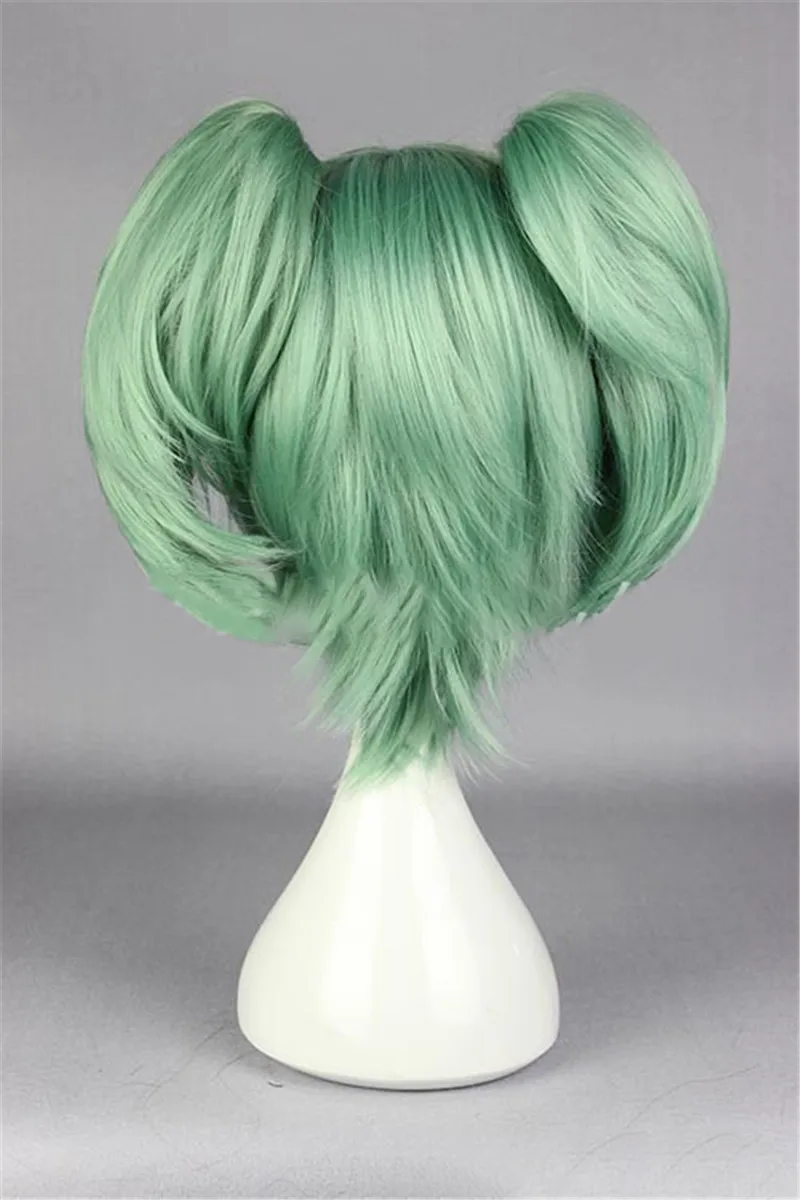 Новый класс убийц Ansatsu Kyoushitsu Kayano акаджи каэде Косплэй короткие Зеленый Вечерние