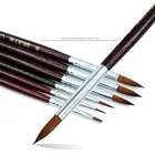 6 шт., нейлоновые кисти для керамики