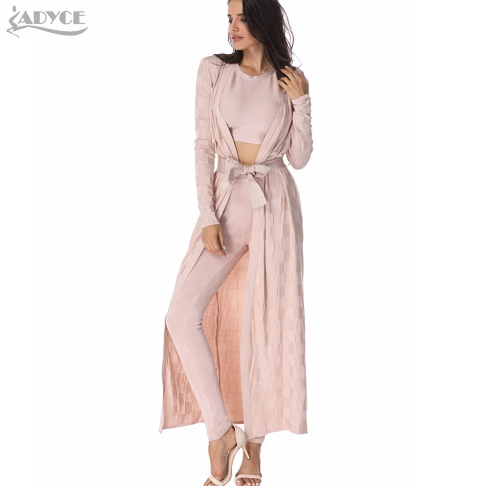 Женский подиумный кардиган в клетку абрикосовый с широкой талией и открытым