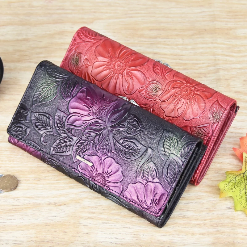 DICIHAYA 2021 Genuine Leather Women Wallets Luxury Brand Design High Quality Fashion Female Purse Card Holder Long Clutch Bag | Багаж и