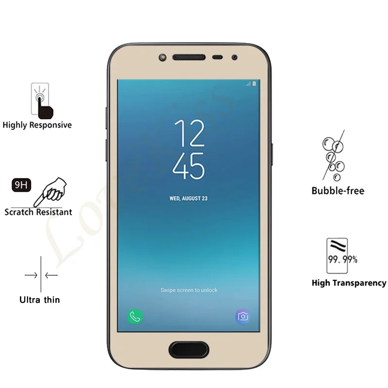 Для Samsung Galaxy J2 2018 полное покрытие закаленное стекло для Pro SM-J250F J250M J250G Защитная