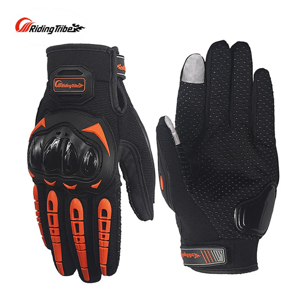 Полный палец Мотоциклетные Перчатки Guantes Moto Luvas Eldiven Handschoenen Luvas da Motocicleta велосипедные перчатки MCS1702 Riding Tribe