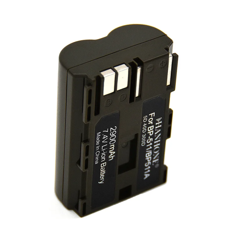 Аккумулятор BP511A для цифровой камеры Canon EOS 40D 2900 мАч 300D 5D 20D 30D 50D 10D D60 G6 G5 G3 G2 G1