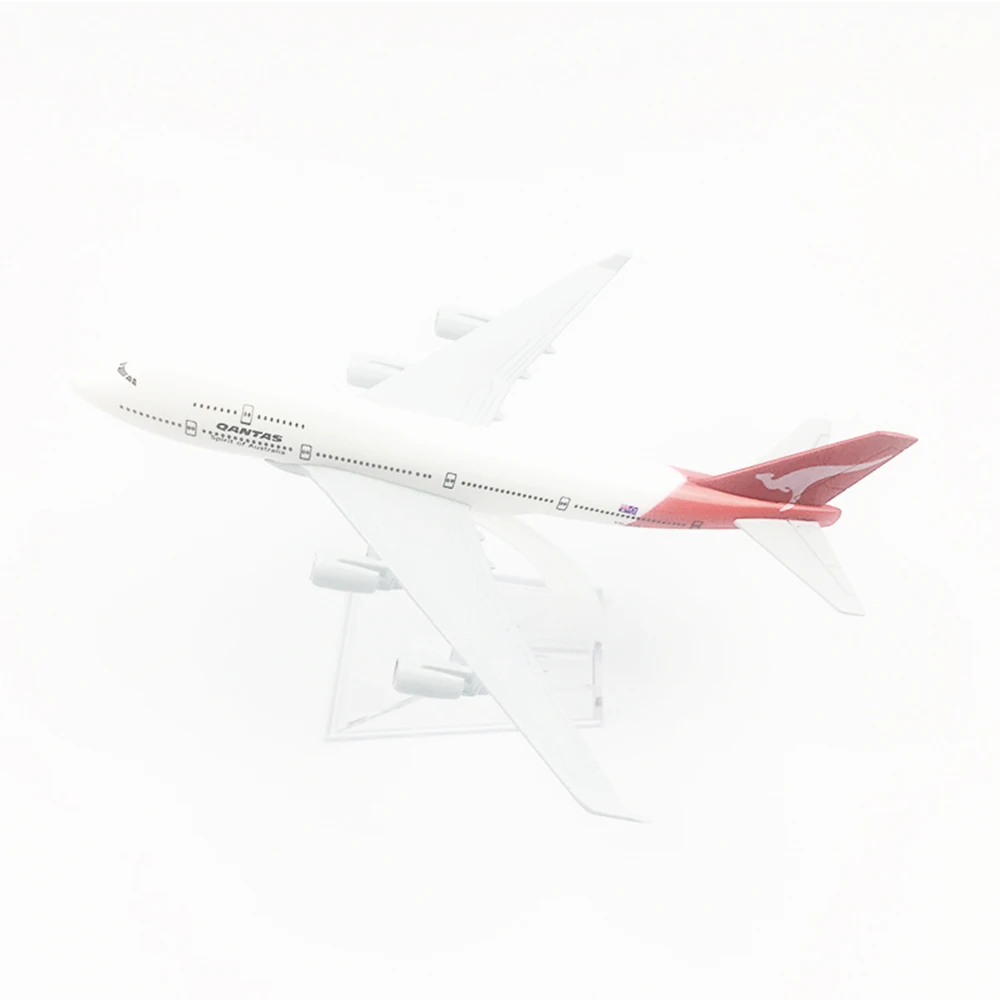 1/400 масштаб самолета Боинг 747 Qantas 16 см сплава плоскости B747 детские игрушки дети подарок для коллекции