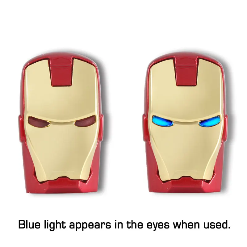 Biyetimi карту флэш памяти с интерфейсом usb Реальная емкость hero металла iron man 4 gb 8 ГБ 32