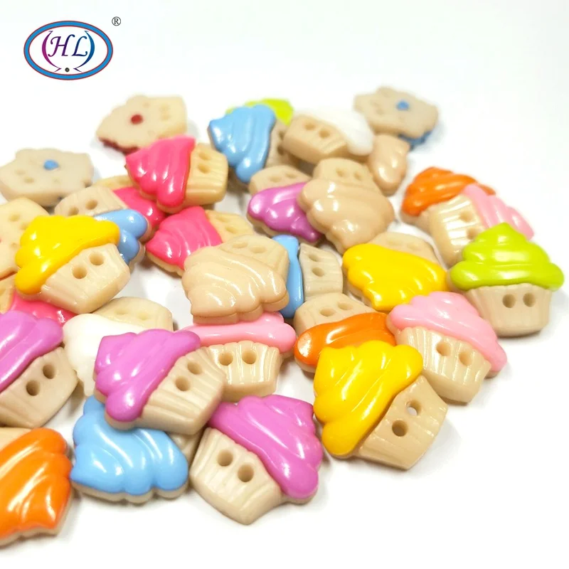 Пластиковые пуговицы для скрапбукинга Размер 15 мм 50/100 шт.|plastic buttons|sewing accessoriesbutton