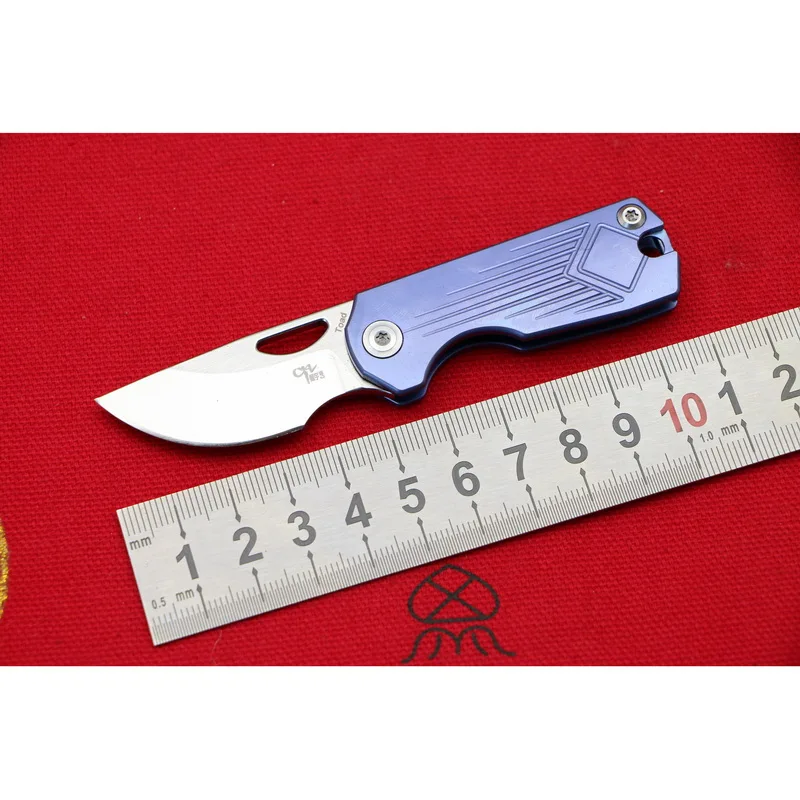 Складной нож CH small Toad TC4 оригинальный складной с титановой ручкой для кемпинга