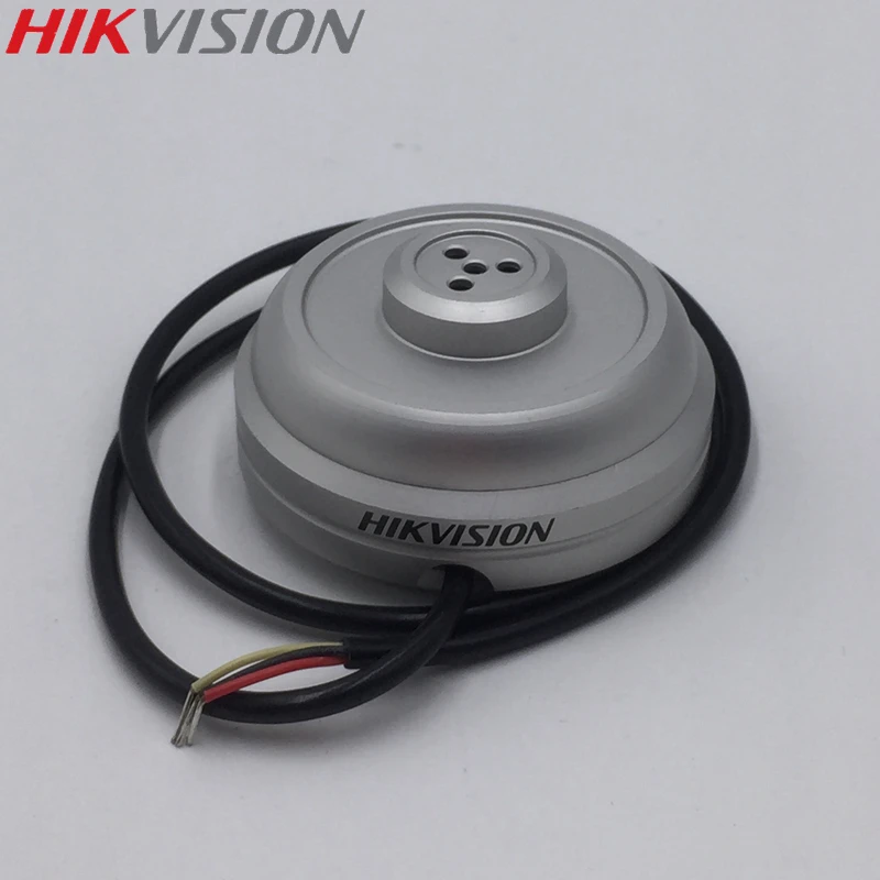 Hikvision CCTV Микрофон DS-2FP1021 для IP камера DS-2CD3935FWD-IWS DS-2CD2185FWD-IS запись звука |