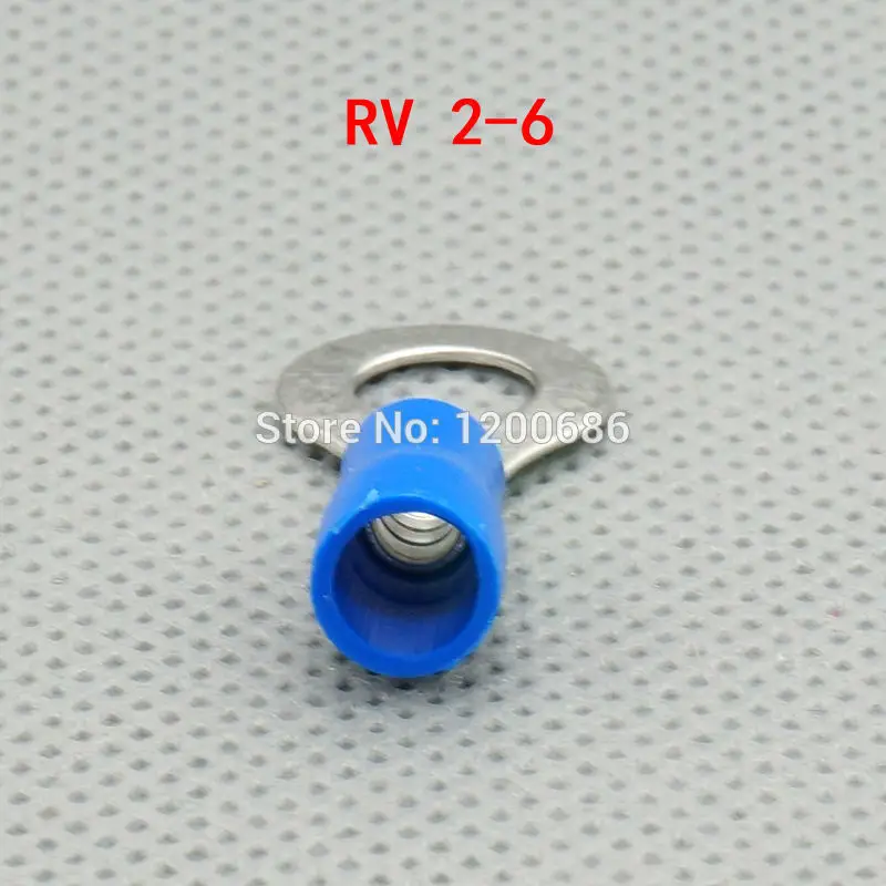 Стержни 6 5 мм 1/4 &quotи AWG 16 14 провода синее кольцо предварительно изолированные