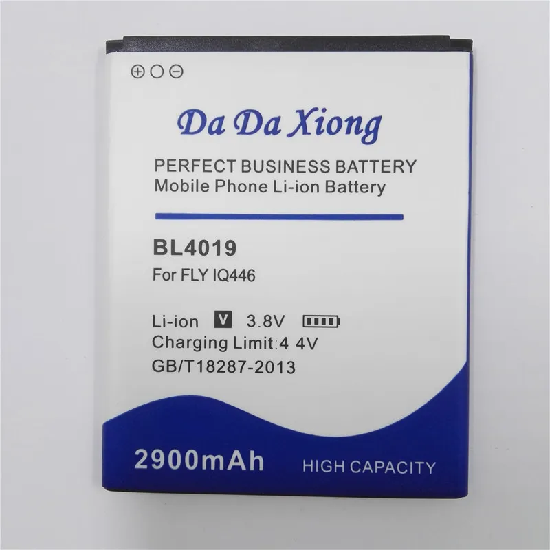 Новый 2900mAh BL4019 литий-ионный аккумулятор для Телефона FLY IQ446 Замена | Мобильные