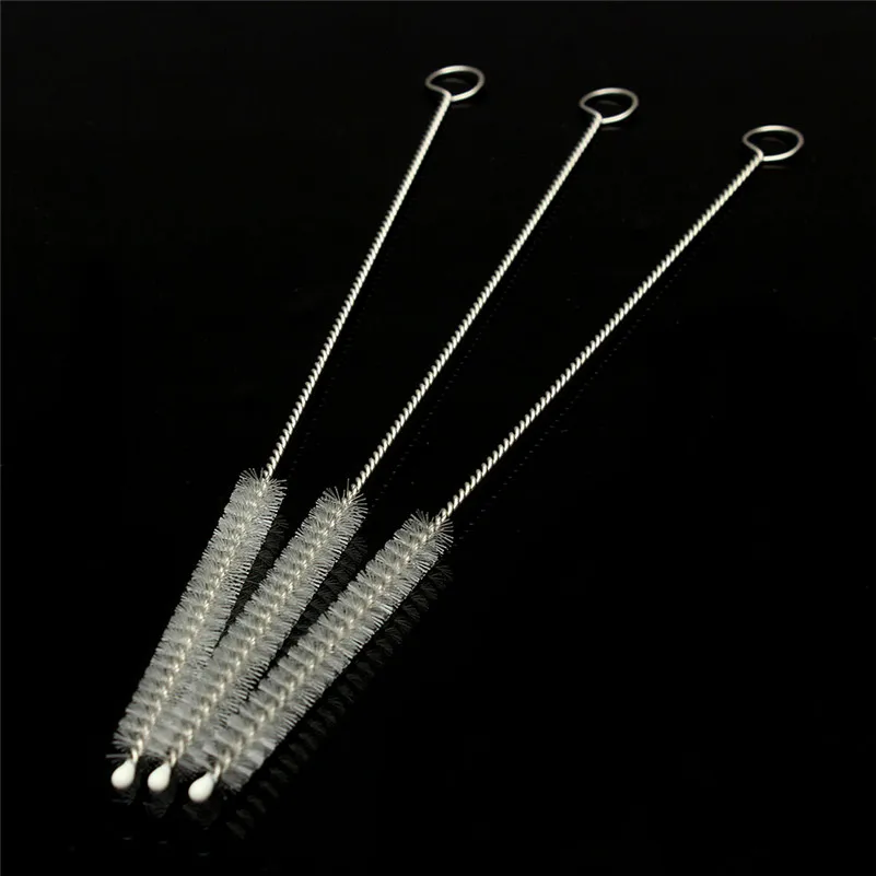 8Pcs Stainless Steel Metal Drinking Straw Reusable Straws + 3 Cleaner Brush Kit Party Supplies | Дом и сад