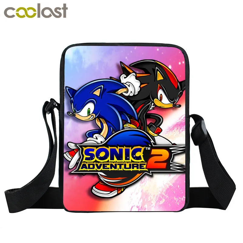 xkbsmash16 Мультфильм sonic Малый Детская сумка через плечо школьные ранцы дети bookbag обувь для мальчиков девочек Сумка через плечо сумка-почтальон мини подарок - Цвет: xkbsmash16