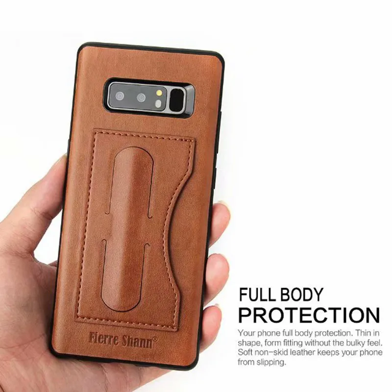 Чехол для Samsung Note S 10 9 8 S10e plus чехлы Etui роскошный кожаный чехол телефона с полной