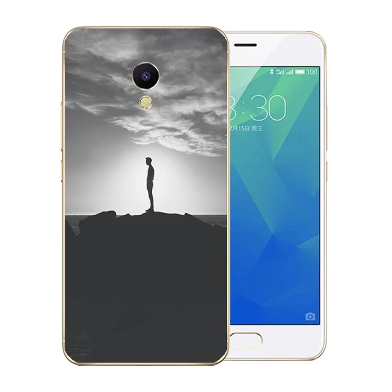 Матовый 2017 Модный чехол для телефона Meizu M5S Mini силиконовый Meilan m5s 5 2 дюйма