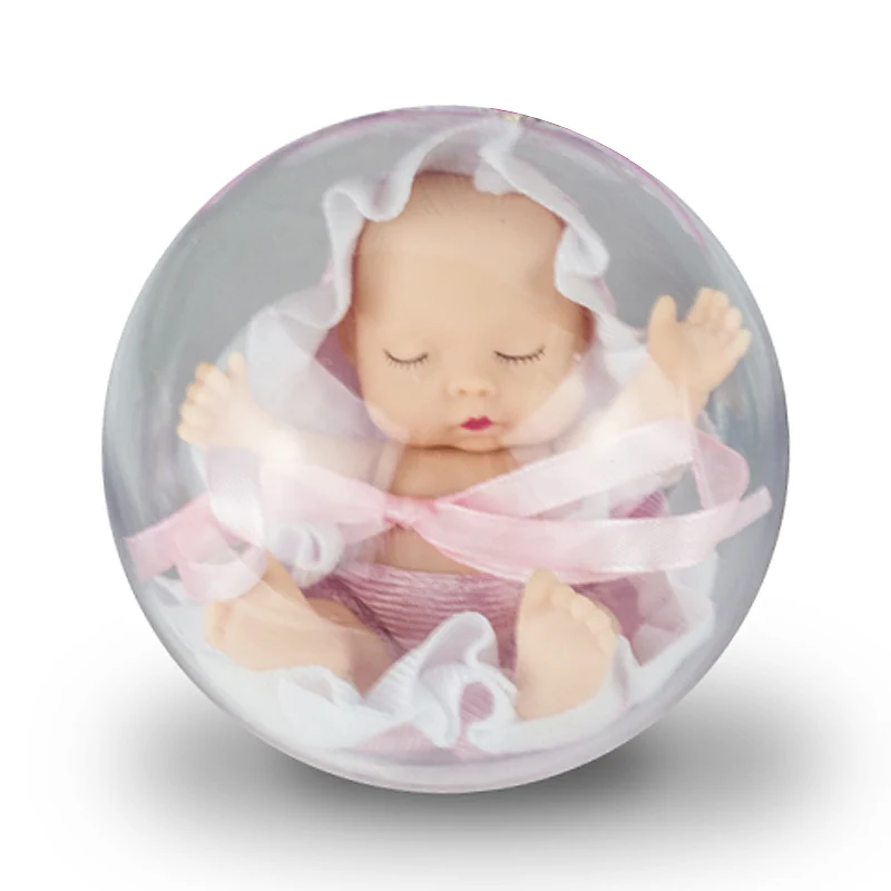 Спящий ребенок реборн Bebe кукла мяч защитная оболочка прекрасный ручной работы реалистичные детские куклы для девочек и мальчиков силиконовая принцесса игрушка для детей