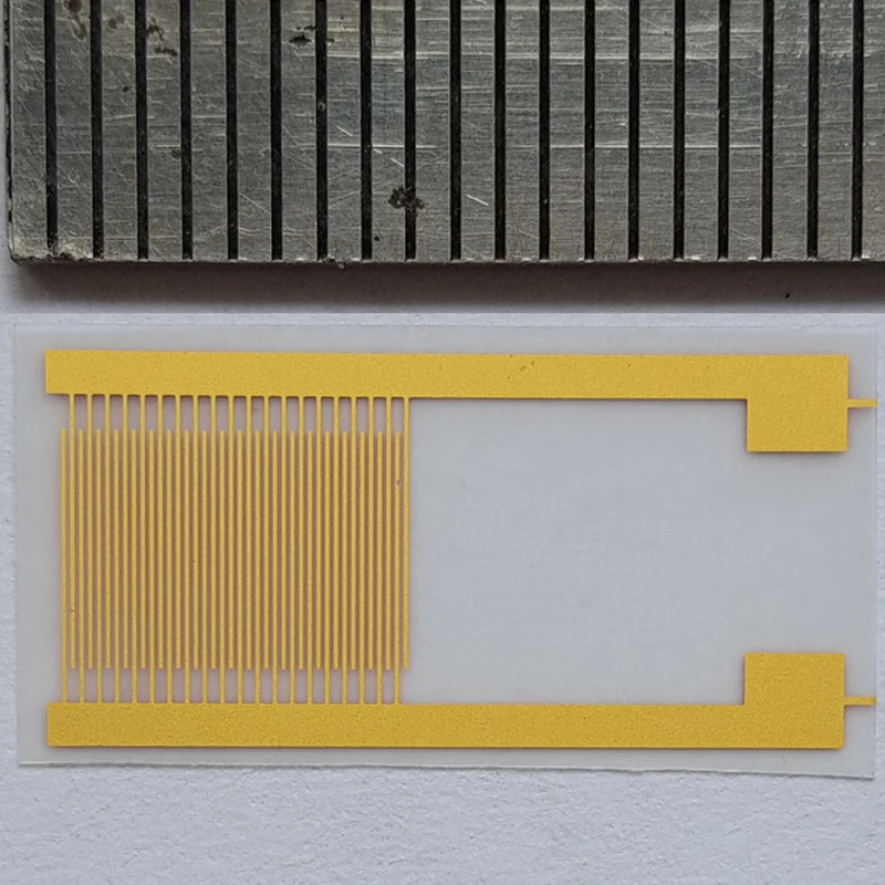 0.1V 0.3A PET Flexible Interdigital Electrode DPC Process Polymer Intelligent Biometric Sensor Chip | Электронные компоненты и