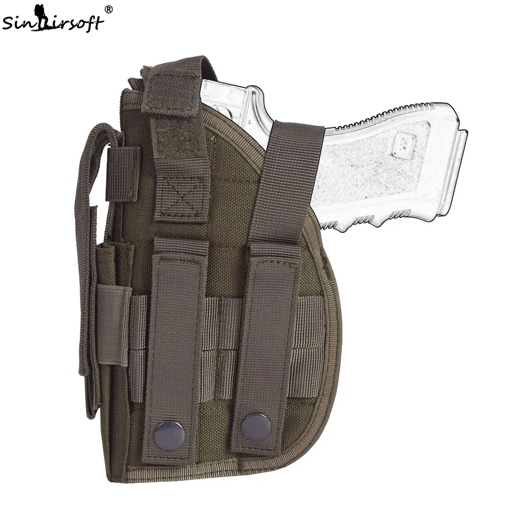 SINAIRSOFT тактический пистолет кобура Molle модульный пистолет кобура для правшей стрелков 1911 45 92 96 Glock - Цвет: FG