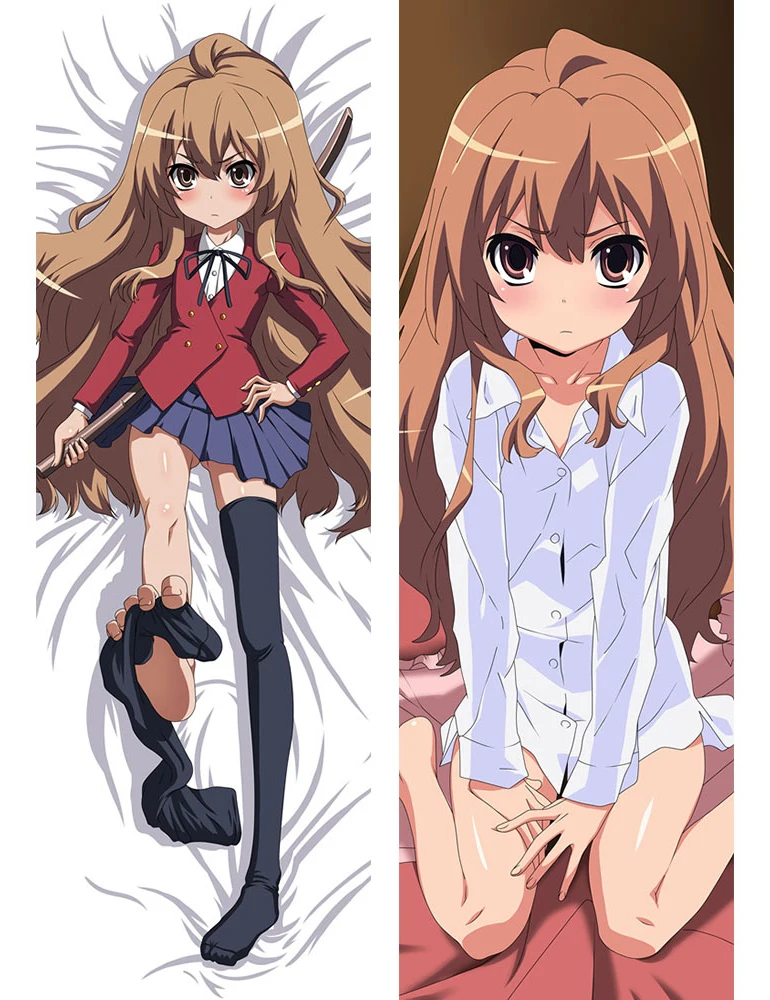Аниме тигра дракон! Наволочка Toradora с изображением сексуальной девушки Aisaka Taiga otaku