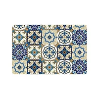 gorgeous patchwork moroccan tile doormat non slip indoor and outdoor door mat rug home decor entrance rug floor mats