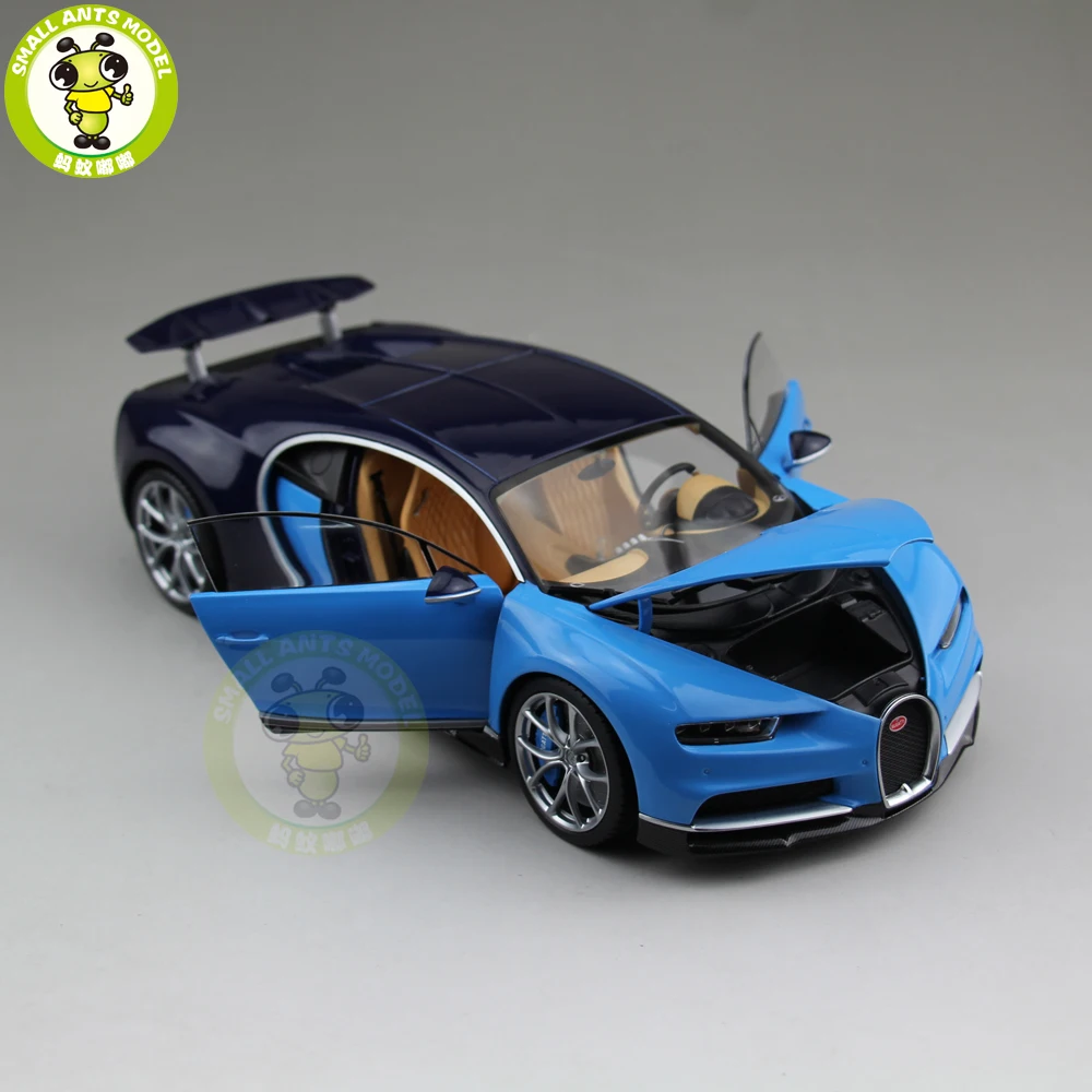 Коллекция 1/18 года модель автомобиля Chiron 2016 Super Car Welly gtcars металлическая для