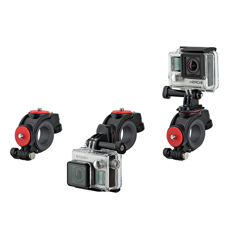 Велосипедный зажим Go pro аксессуары велосипедный держатель крепление для Xiaomi yi gopro
