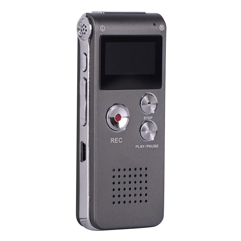 Перезаряжаемый Цифровой диктофон N28 16 ГБ 8 650Hr Диктофон MP3-плеер USB флеш-память