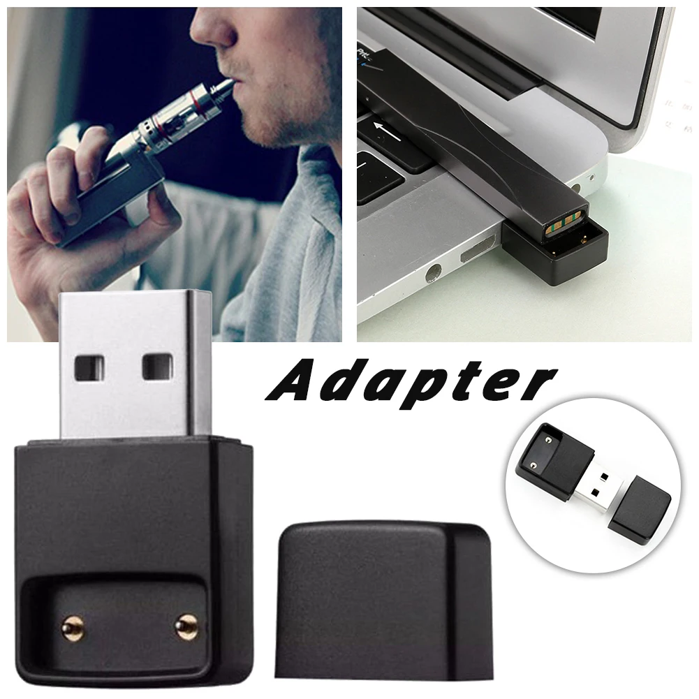 Электронная сигарета USB зарядное устройство для Juul Зарядка для электронной сигареты универсальная Быстрая зарядка портативное плоское Дымовое зарядное устройство