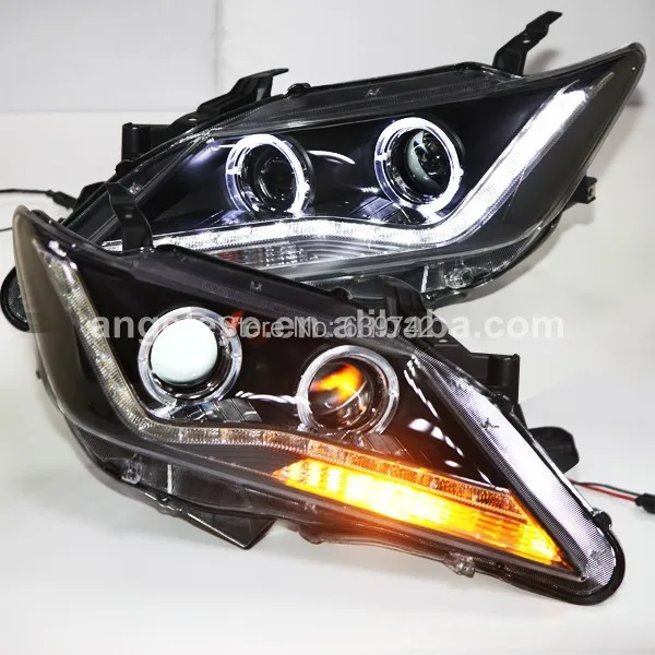 

FOR TOYOTA Camry Aurion LED Angel Eyes Head Light 2012 -2013 year PW V1