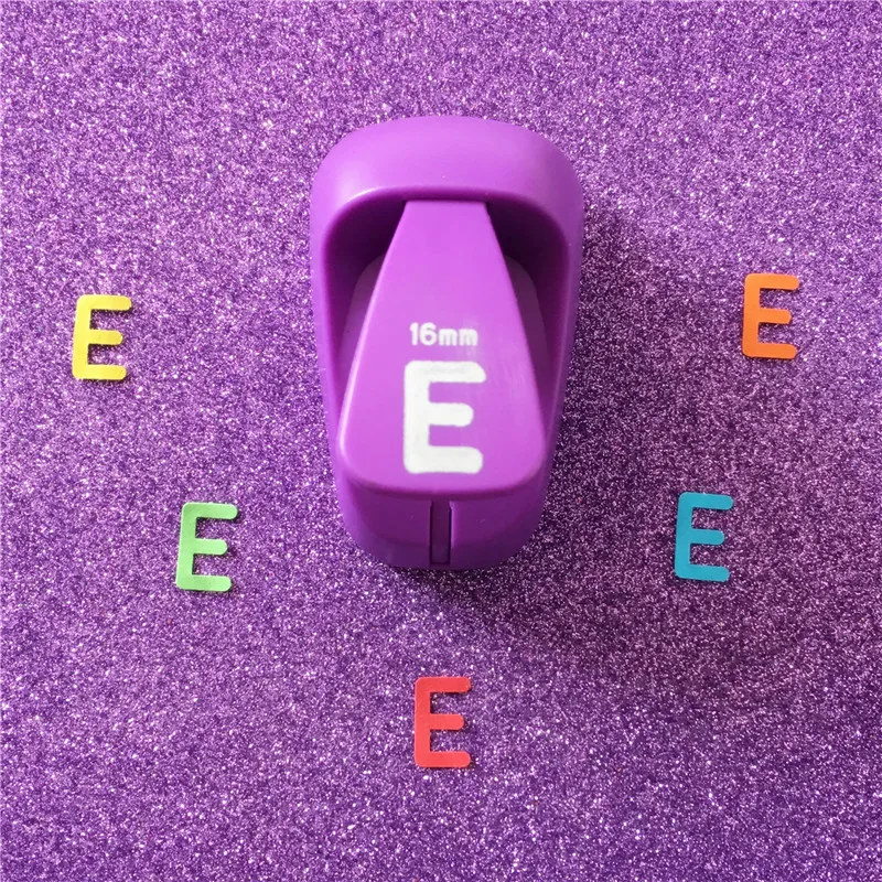 Алфавит E shaped save power paper/eva ремесло записная книжка с отрывными листами ручной работы Перфоратор DIY e буквы Дырокол перфоратор